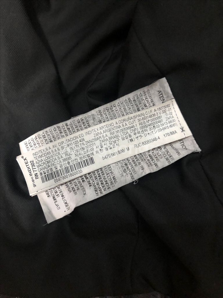 자라 양가죽 레더 라이더자켓 우먼 M--7