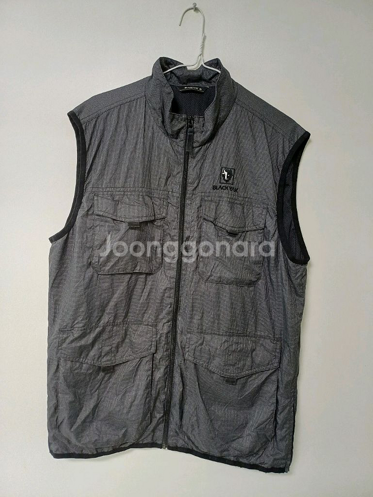 남성 블랙야크 봄.가을 멀티포켓 등산조끼 (105)--0