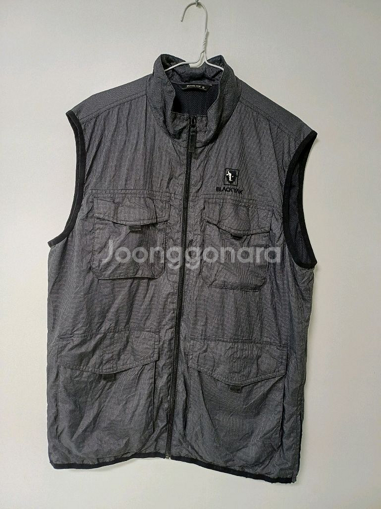 남성 블랙야크 봄.가을 멀티포켓 등산조끼 (105)--8