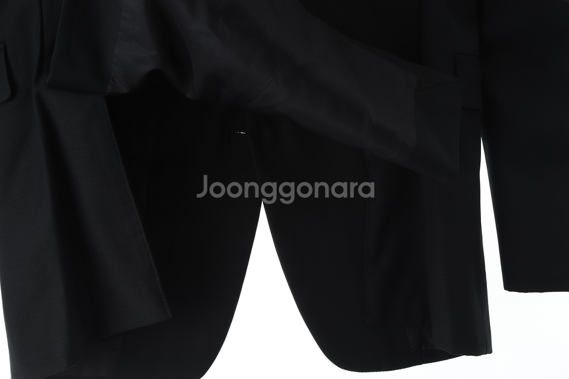 (M) 타임 정장 슈트 자켓 블레이저 블랙 고급원단--1