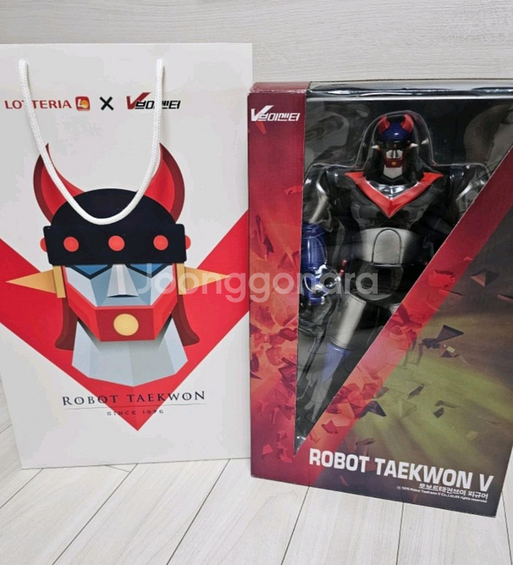 [사은품] 로보트 태권브이(롯데리아 콜라보 한정판)--0