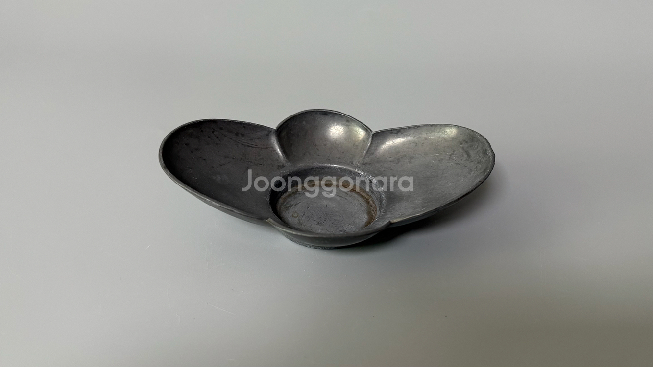주석 목과형 차탁 5점--3