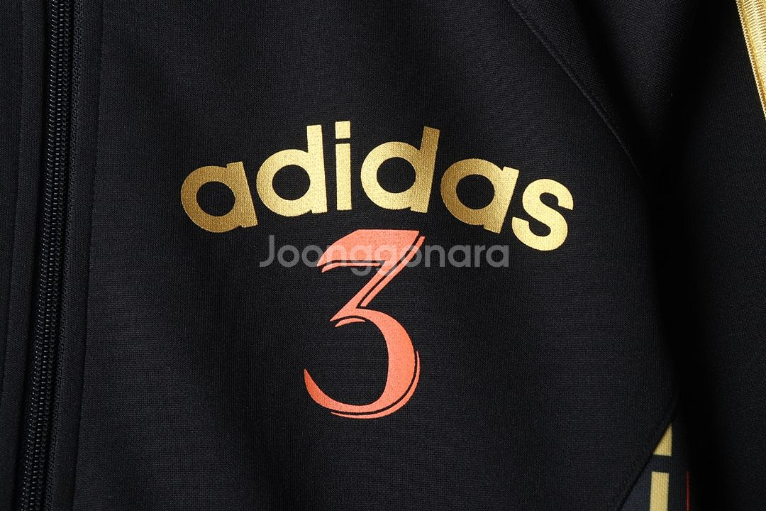 W(XL) 아디다스 집업져지 트랙탑 금장 삼선 한정판--4