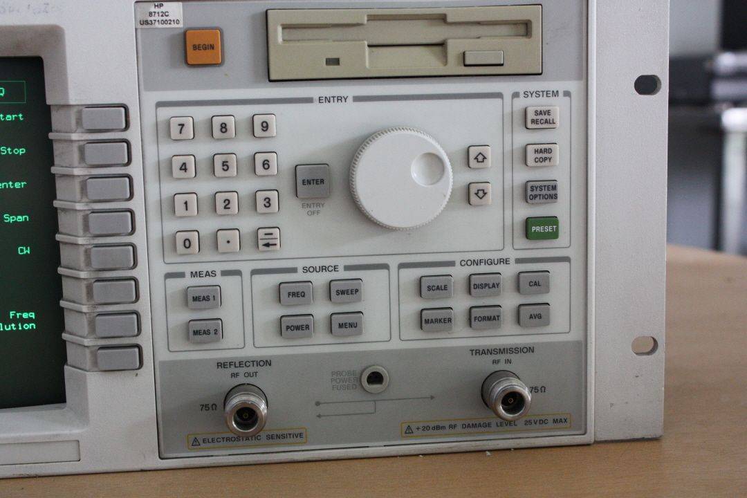 네트워크 분석기 HP 8712C RF 이미지