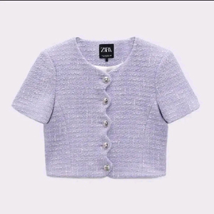 자라 연보라 트위드 셋업 xs