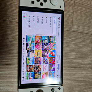 닌텐도 스위치 oled 화이트 커펌 1tb