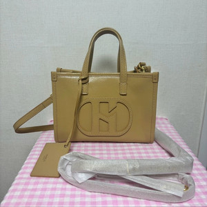 헤지스 소가죽 토트 크로스백