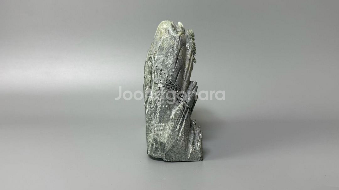 옥돌 산수석 조각--1