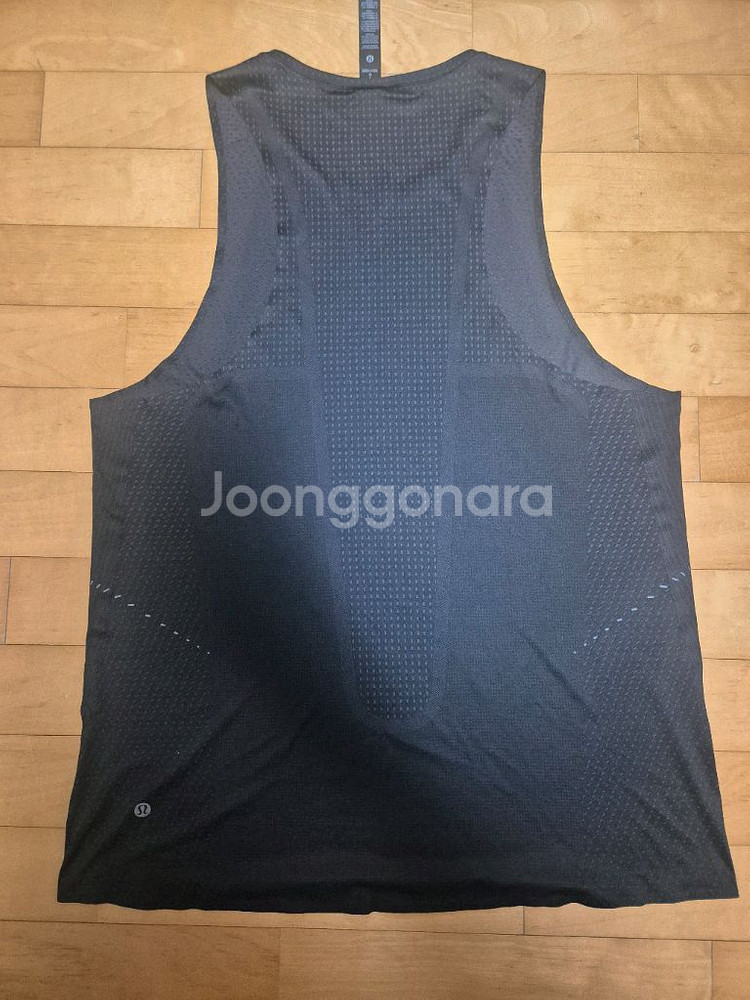 L 룰루레몬 패스트앤프리 싱글렛 블랙--6