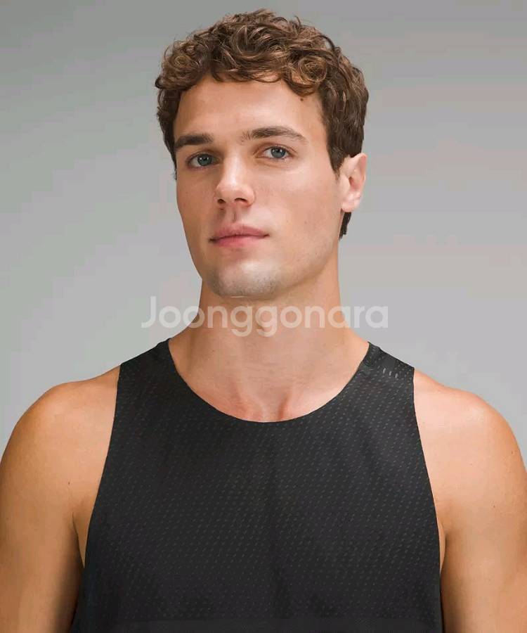 L 룰루레몬 패스트앤프리 싱글렛 블랙--3