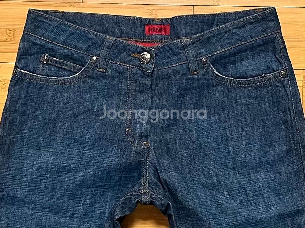 휴고 보스 부츠컷 데님팬츠 W28 L32--2