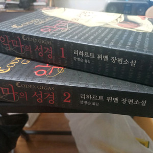 리하르트 뒤벨 장편소설 악마의 성경 1권과 2권 세트