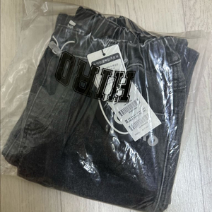 히로 시와 워싱 데님 120 챠콜