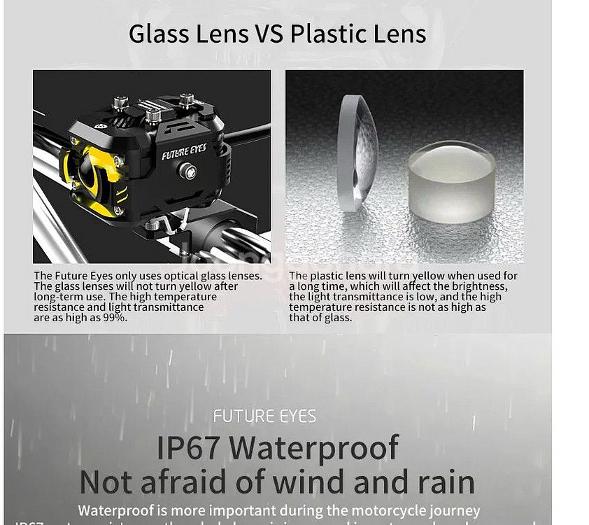 퓨처아이즈 Future eyes 오토바이라이트F150--1