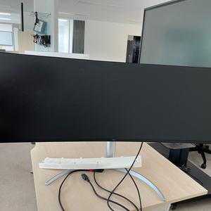 LG 49WQ95C 울트라와이드 모니터 디자인작업 강추