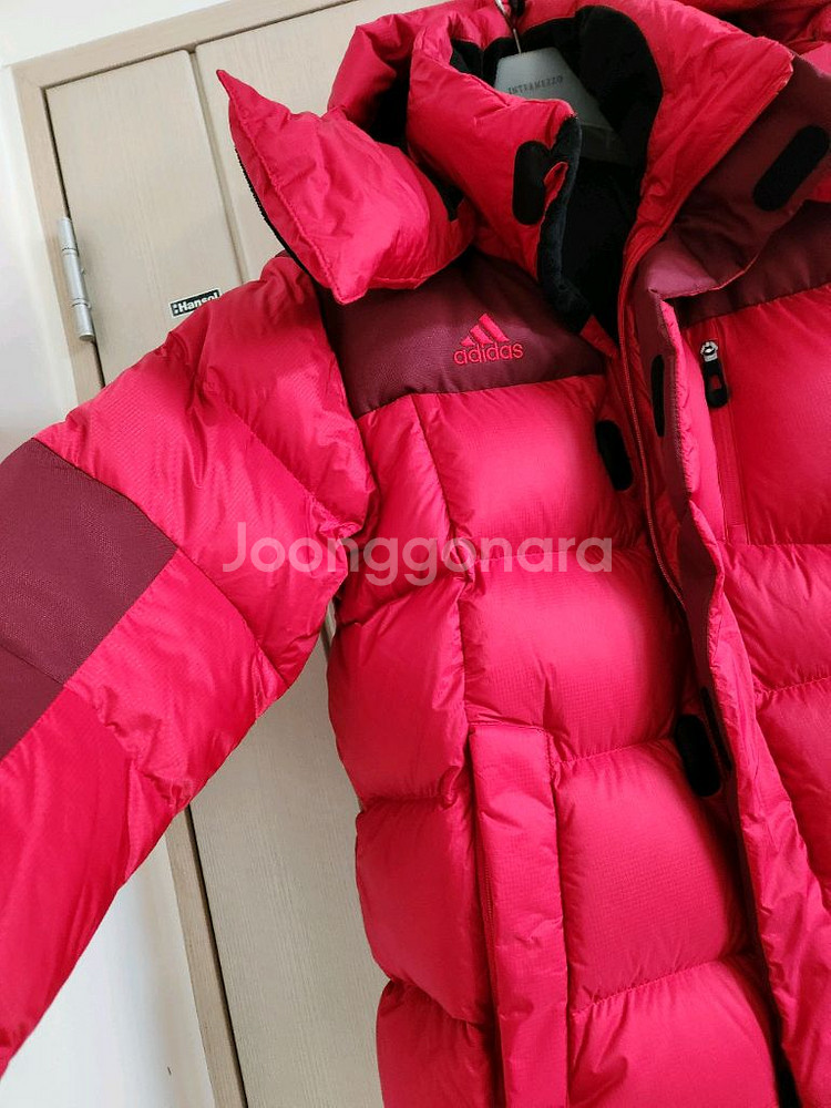 아디다스 샤이니 덕다운 패딩 점퍼--3