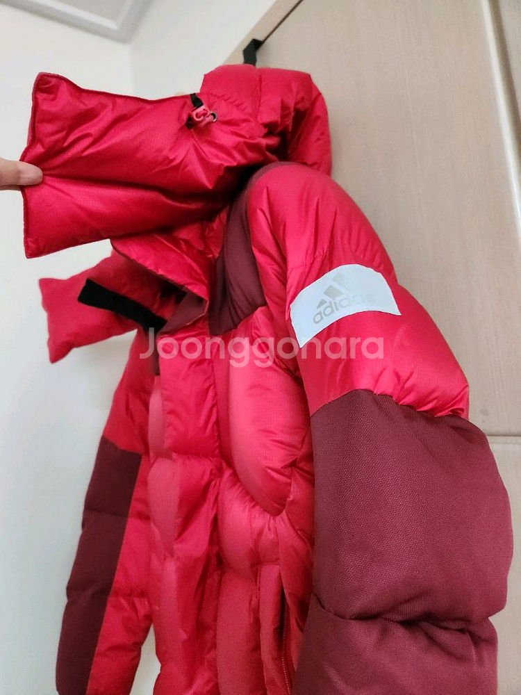 아디다스 샤이니 덕다운 패딩 점퍼--6