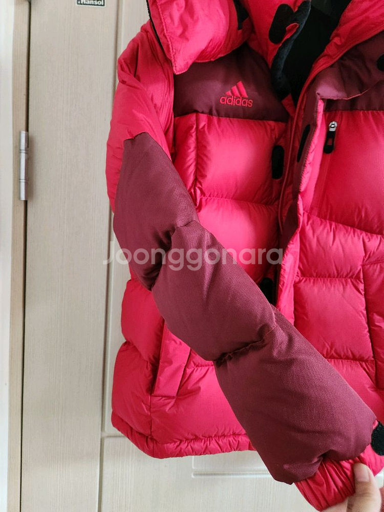 아디다스 샤이니 덕다운 패딩 점퍼--7