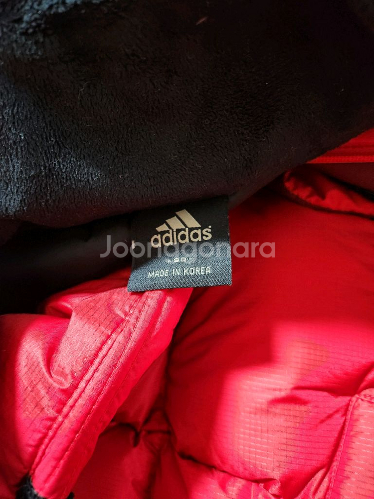 아디다스 샤이니 덕다운 패딩 점퍼--8