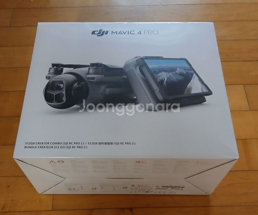 DJI 매빅4 프로 크리에이터 콤보 미개봉 판매합니다--0