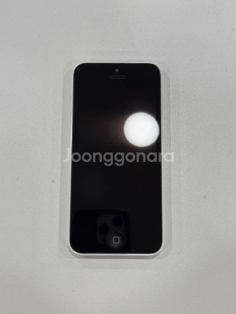 아이폰5C 화이트 32GB 카메라무음--1