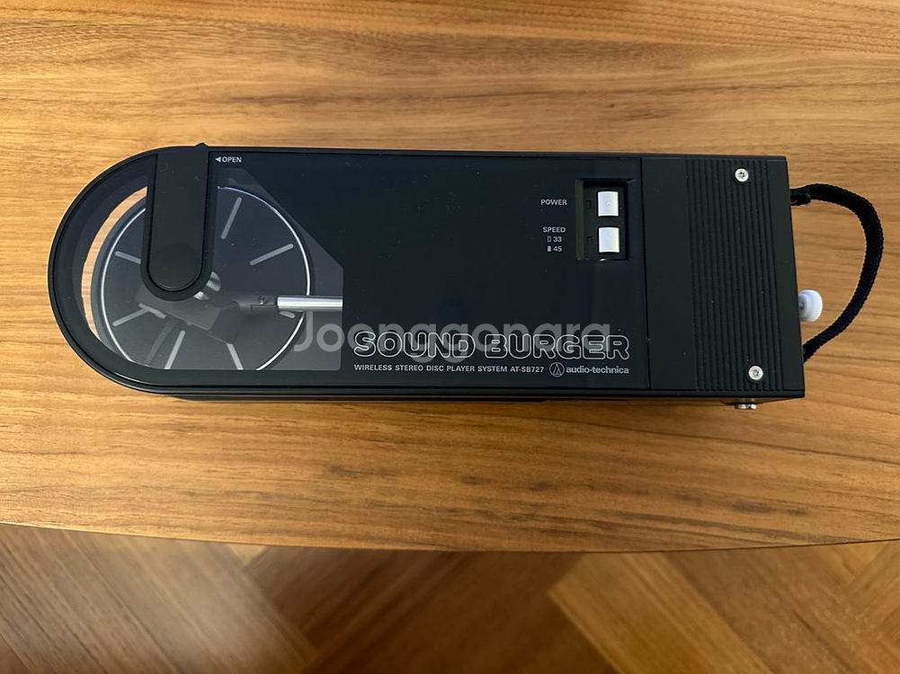 오디오테크니카 사운드버거 턴테이블--0