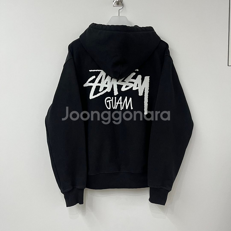 스투시 STUSSY 괌 백로고 후드집업--2