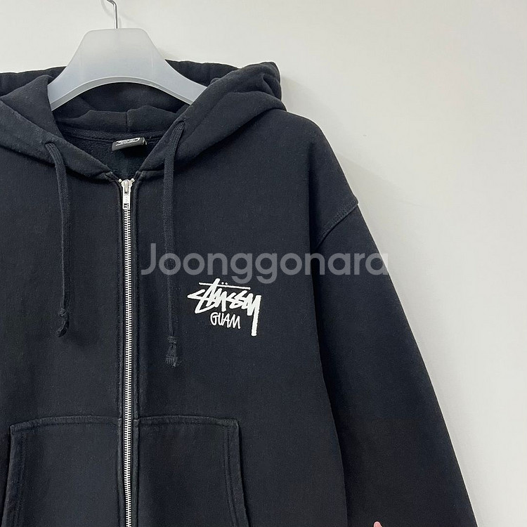 스투시 STUSSY 괌 백로고 후드집업--3
