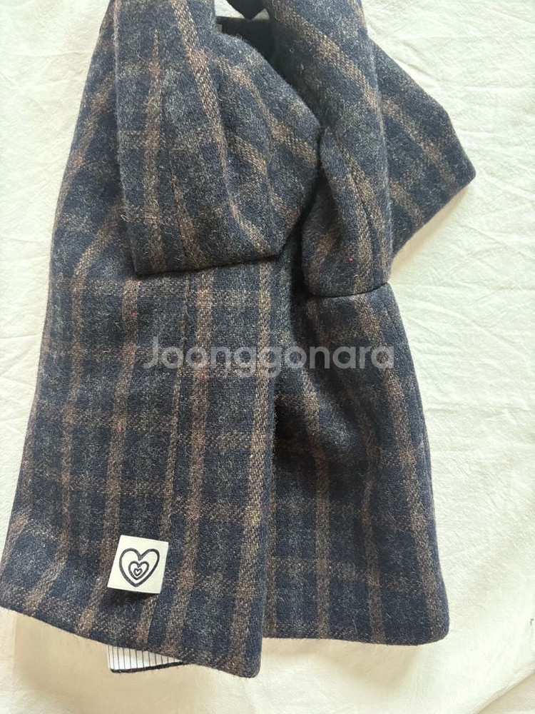 디어졸리 체크 울 자켓 100-110size 추천--3