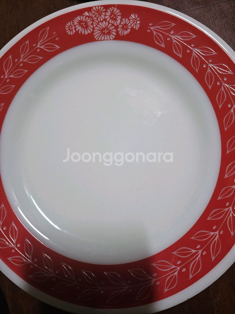 파이렉스 월계수 접시--0