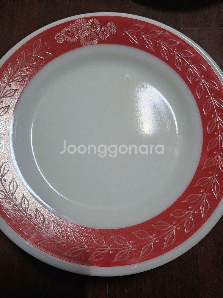 파이렉스 월계수 접시--3