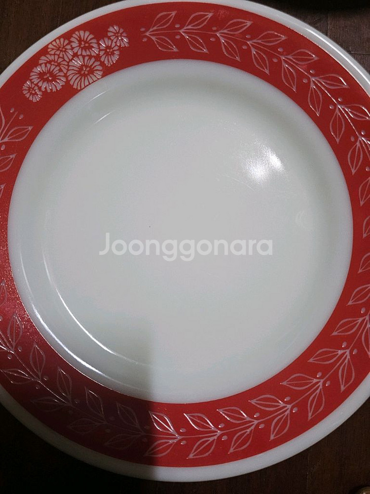 파이렉스 월계수 접시--2