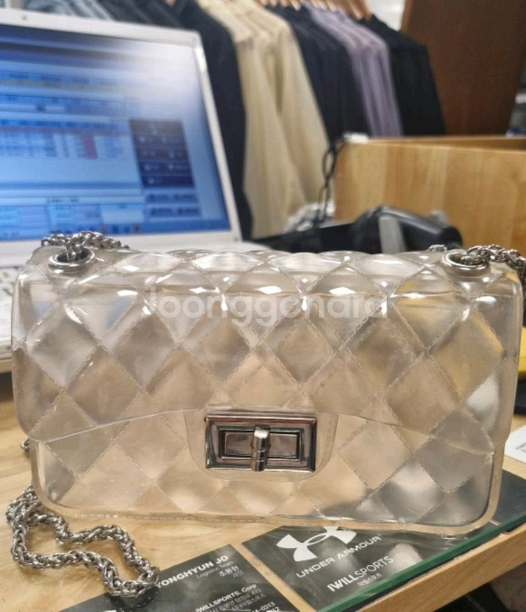 랩 크로스 투명백--3