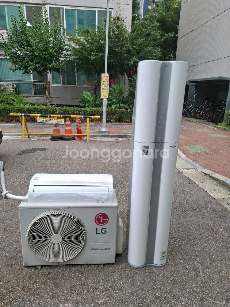 17년식 A급 LG 투인원 에어컨 팝니다!!--0