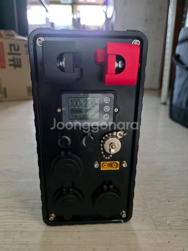 캠핑용 gsp 인산철 파워뱅크200A+gsp인버터 20--2