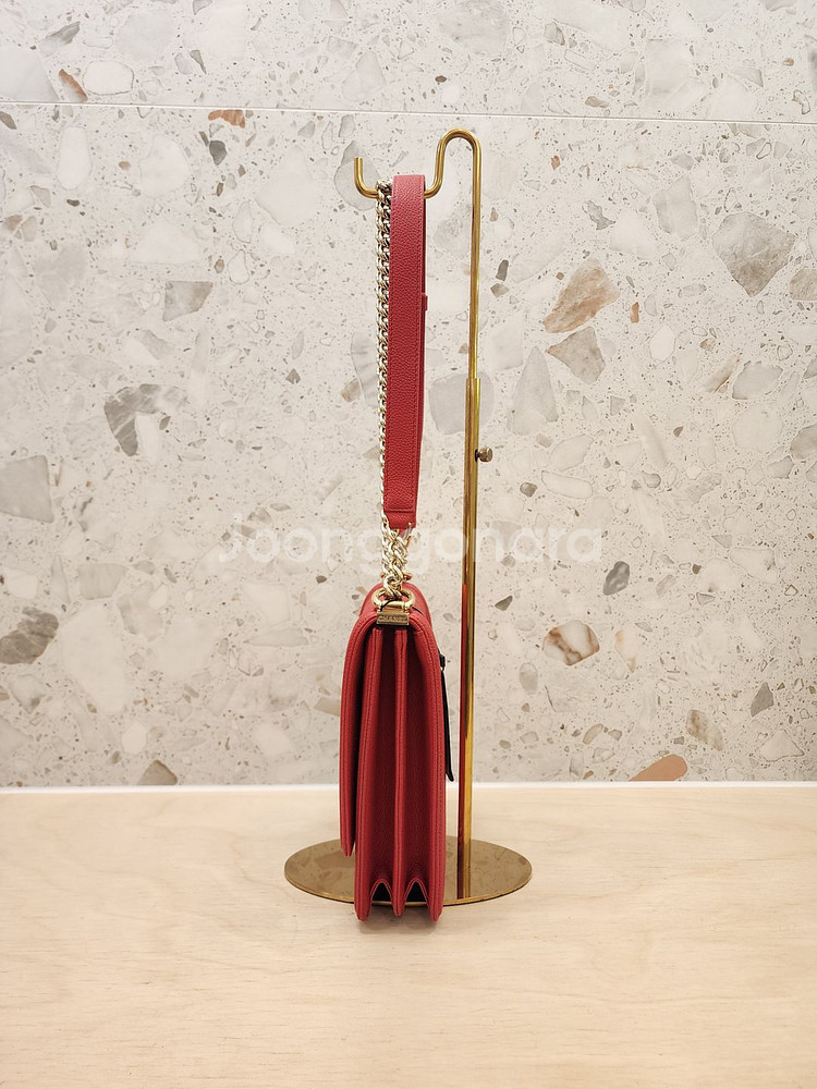 샤넬 캐비어 보이 플랩 크로스백 AS0130 #29--1