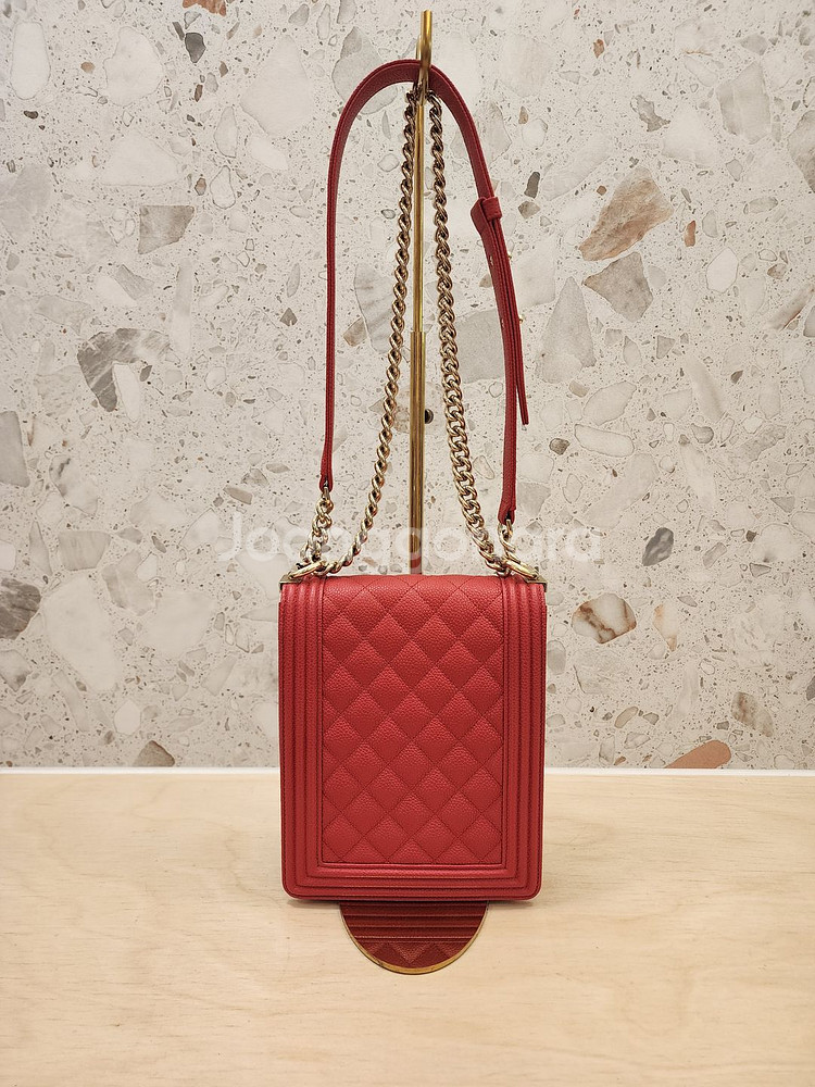 샤넬 캐비어 보이 플랩 크로스백 AS0130 #29--2