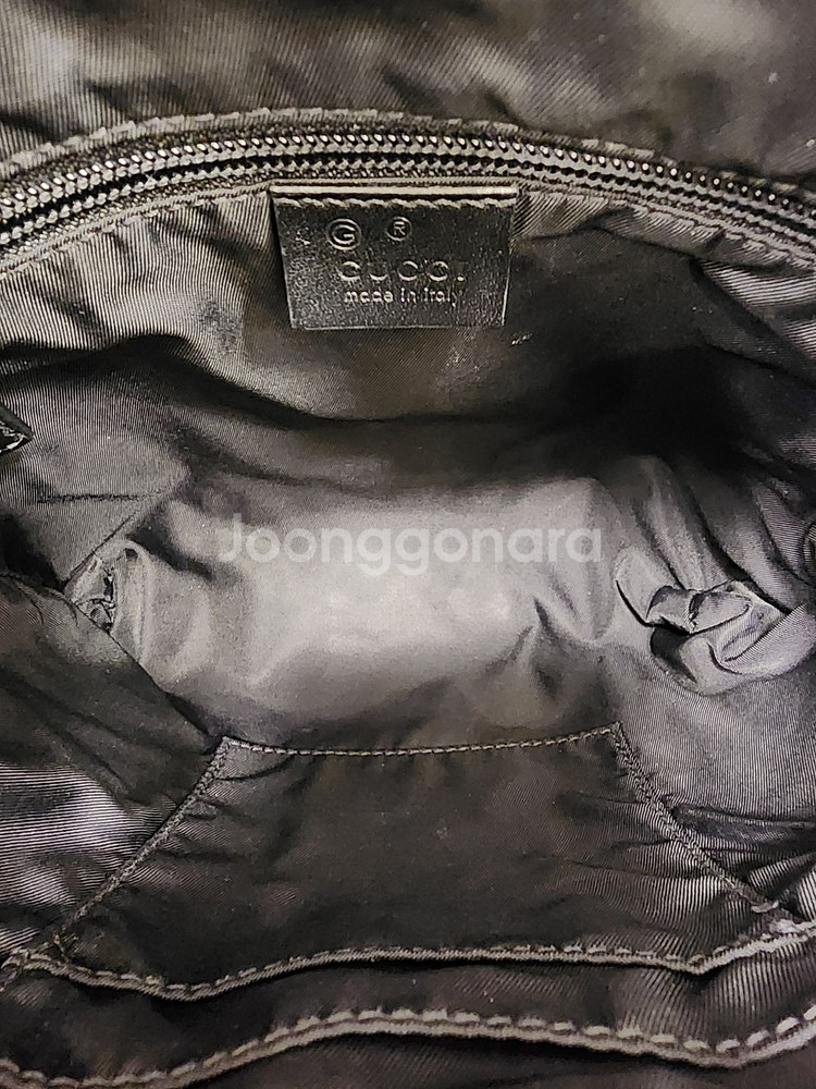 구찌 블랙 오피디아 웹 메신저 크로스백 631195--6