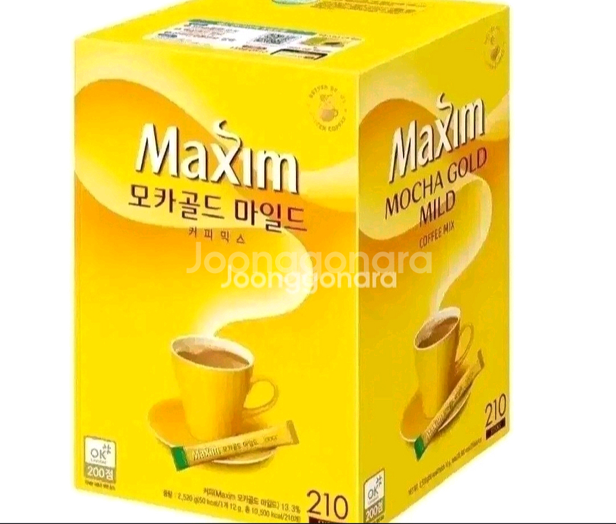 맥심모카골드커피믹스840T 210TX4박스--4