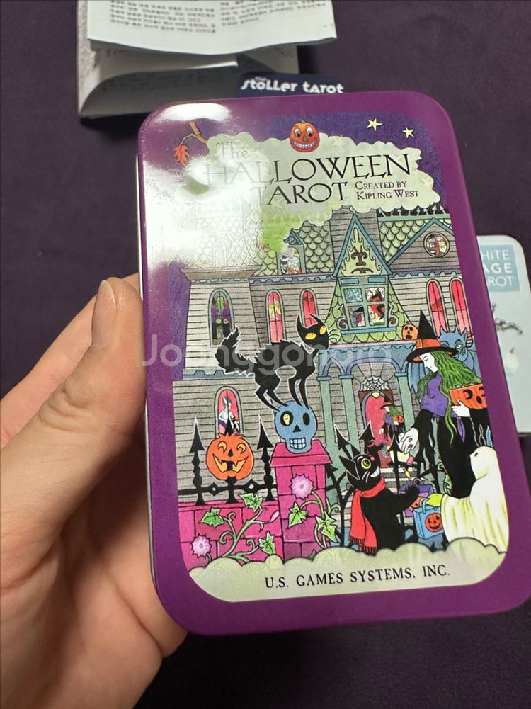 틴케이스 타로카드 5종 일괄--2