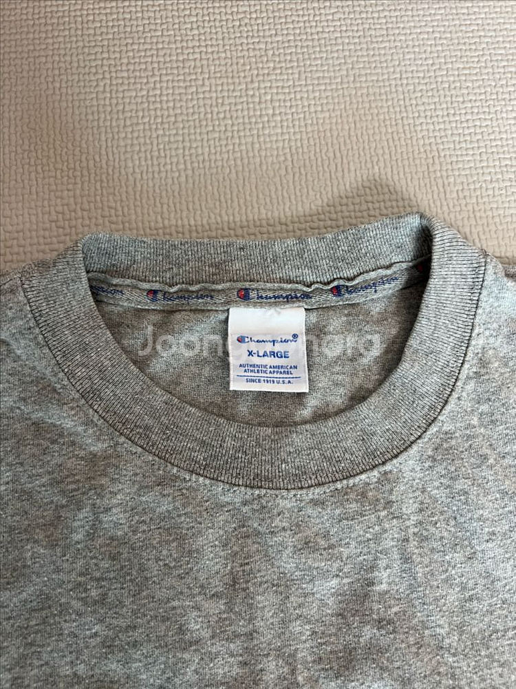챔피온 재팬 반팔티(그레이) XL--1