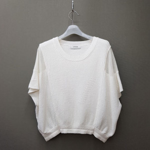 한섬 시스템 2023 릴랙스핏 니트 탑 F90 사이즈