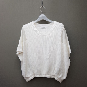 한섬 시스템 2023 릴랙스핏 니트 탑 F90 사이즈