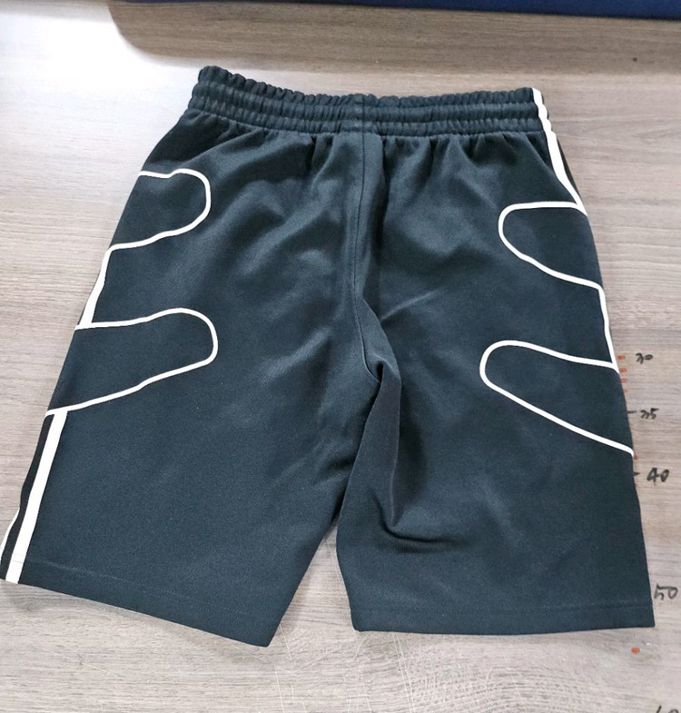 아디다스 삼선 플레임 숏 팬츠 - 블랙 S 이미지