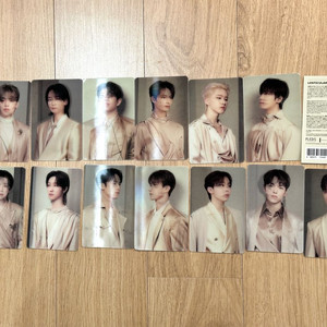 2024 세븐틴 RIGHT HERE 렌티큘러 포카 세트