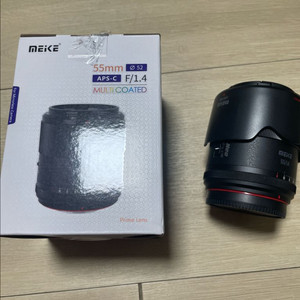 Meike 55mm F1.4 렌즈(후지x마운트)