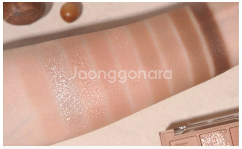 데이지크 섀도우 팔레트 뮤티드넛츠 뮤티드너츠--2