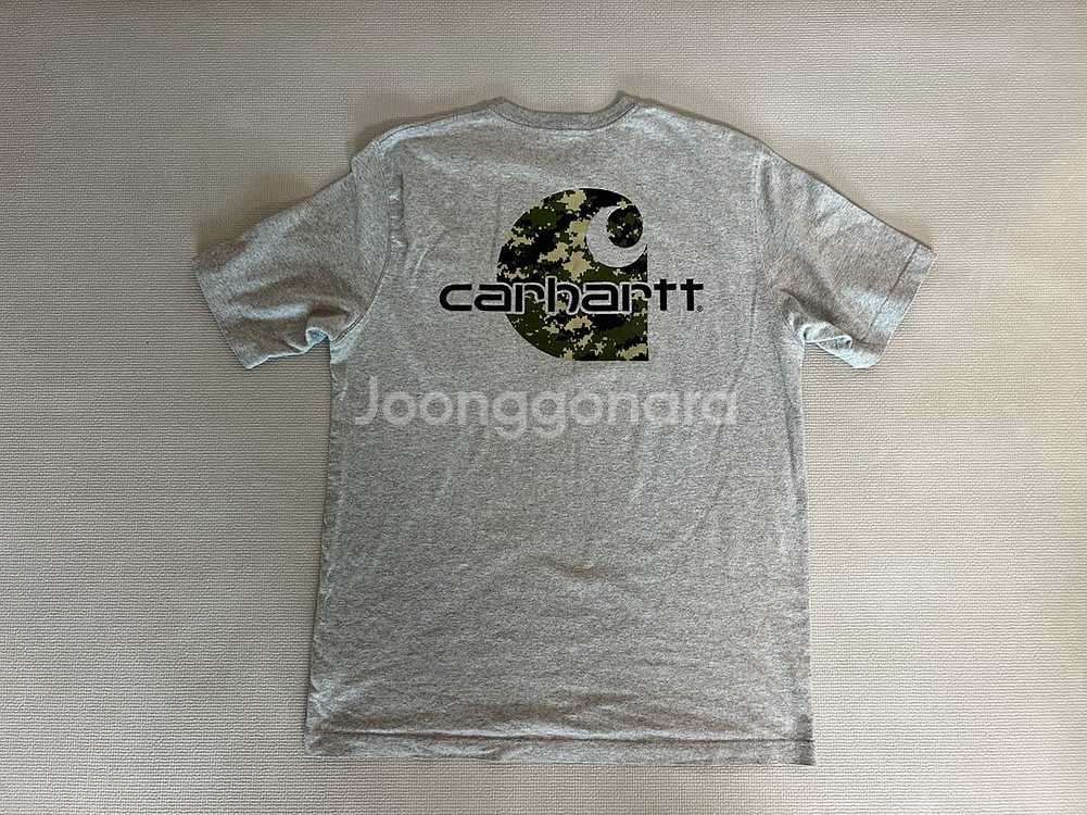 칼하트 반팔티(그레이) M(실사이즈 105)--0