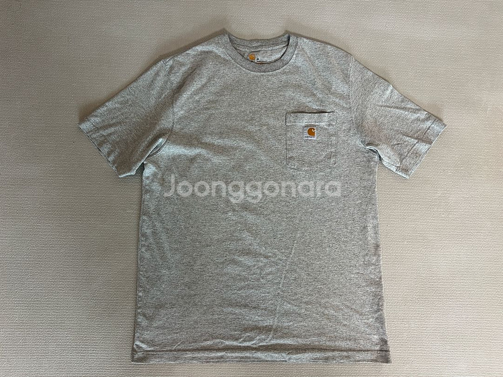 칼하트 반팔티(그레이) M(실사이즈 105)--1