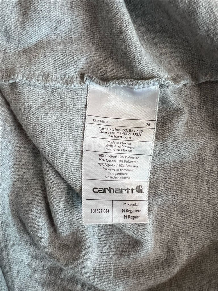 칼하트 반팔티(그레이) M(실사이즈 105)--3